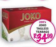 Joko tagless Tea Bags-200's
