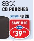  CD Pouches EXK1240 - 40's CD