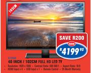 Dixon 40 Inch / 102cm Full HD LED TV STY2040