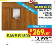 Smart Buy 2 Piece Multi Wardrobe