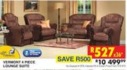 Vermont 4 Piece Lounge Suite