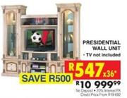 Presidential Wall Unit