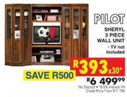 Pilot Sheryl 3 Piece Wall Unit