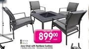 Terrace Leisure Java Chair With Textilene Cushion Each