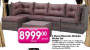 6 Piece Wisconsin Modular Wicker Set 