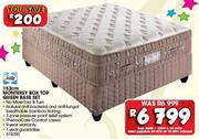 Sealy 152cm Monterey Box Top Queen Base Set