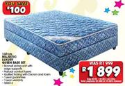 137cm Majestic Luxury Queen Base Set