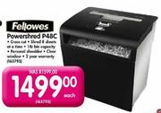 Fellowes Powershred P48C Each 