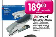 Rexel Office Pliers Stapler Per Bundle   