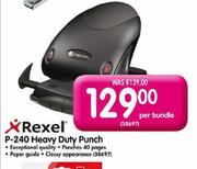 Rexel P-240 Heavy Duty Punch Per Bundle