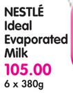 Nestle Ideal Evaporated Milk-6x380g