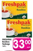 Freshpak Rooibos Teabags-160's Each