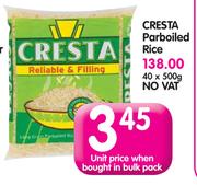 Cresta Parboiled Rice-40 x 500g