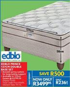 Edblo Prince 152cm Double Base Set