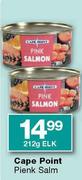 Cape Point Pienk Salm-212g ELK