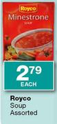 Royco Soup Assorted-Each