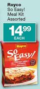 Royco So Easy! Meal Kit Assorted-Each