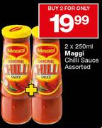Maggi Chilli Sauce Assorted-2x250ml 