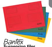 Bantex Suspension Files-Per Pack