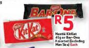 Nestle Kitkat-45g Or Bar-One Assorted-Each