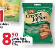 Candy Tops Creamy Toffee-125g