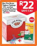 Five Roses Tagless Teabags- 100's