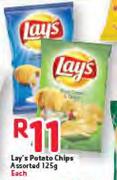 Lay's Potato Chips Assorted- 125g Each