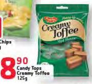 Candy Tops Creamy Toffee- 125g