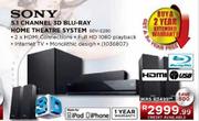 Sony 5.1 Channel 3D Blu-Ray Home Theatre System