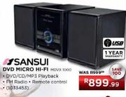 Sansui DVD Micro Hi-Fi