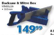 Backsaw & Mitre Box 350mm