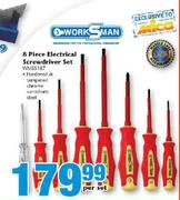 8 Piece Electrical Screwdriver Set WMSS187-Per Set