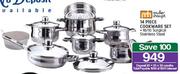 Muller & Haupt 14 Piece Cookware Set