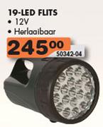 19 LED Flits-12V