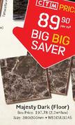 Majesty Dark (Floor)-300 x 300mm per sqm