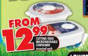 Cutting Edge Microwavable Containers