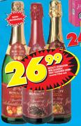 Royalty Celebration Non-Alcoholic Fruit Flavoured Drink Assorted-750ml Each