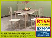 5-Piece Cambridge Dinette 