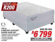 152cm Comfort Support Queen Base Set