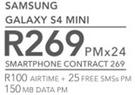 Samsung Galaxy S4 Mini-Smartphone Contract 269