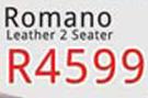 Romano Leather 2 Seater