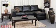 Gail Leather Corner Unit