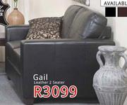 Gail Leather 2 Seater