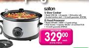 Salton Slow Cooker-6 Ltr