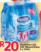 Nestle Pure Life Still Mineral Water-6 x 500ml