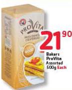 Bakers Provita Assorted-500g