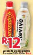 Lucozade Glucose Drink-380-500ml Each