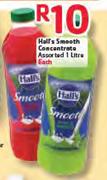 Hall's Smooth Concentrate-1Ltr Each