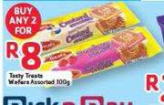 Tasty Treats Wafers Assorted-2x100g Each