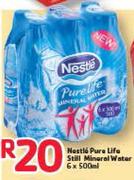 Nestle Pure Life Still Mineral Water-6x500Ml